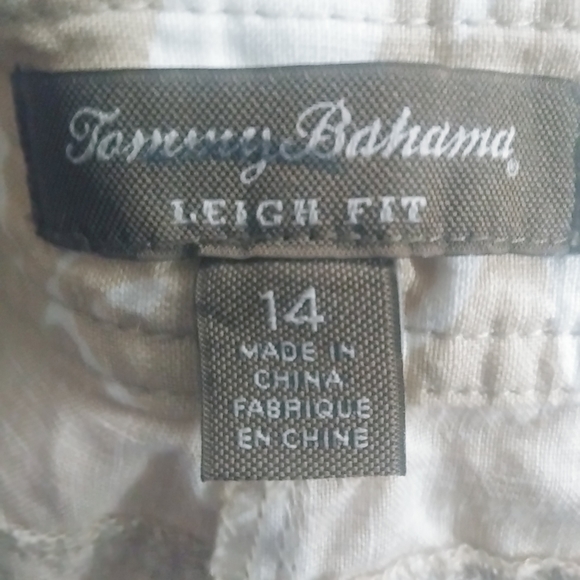 Tommy Bahama Leigh Fit 14 Linen Aloha Shorts great - Picture 3 of 9